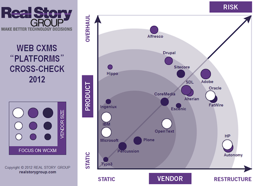 RSG WCXM Platform Vendors Chart 2012