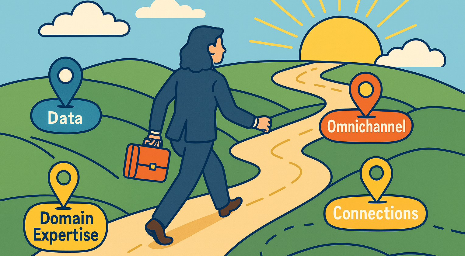 Career path illustration 