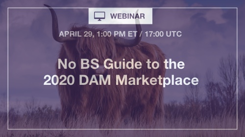 No BS DAM Marketplace Overview