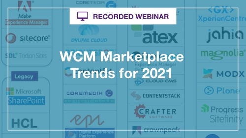 WCM Trends in 2021