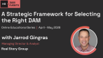 Online Course: A Strategic Framework for Selecting the Right DAM